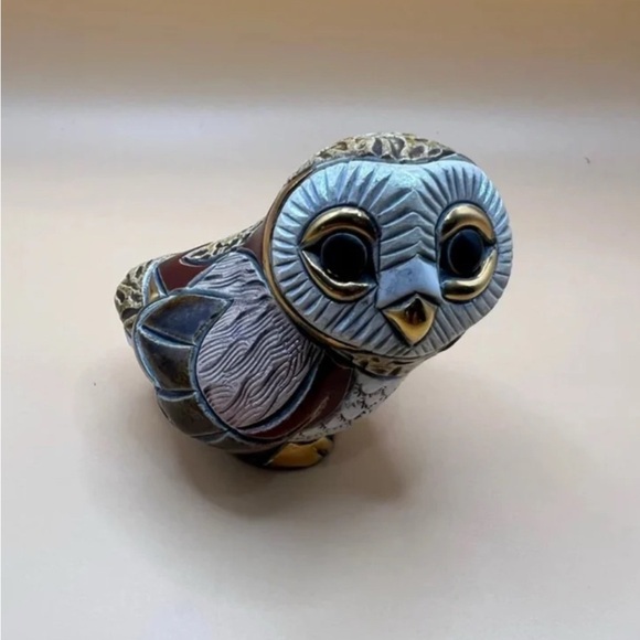 De Rosa Collections F310 Barn Owl Figurine – Handcrafted, No Box - Picture 1 of 8